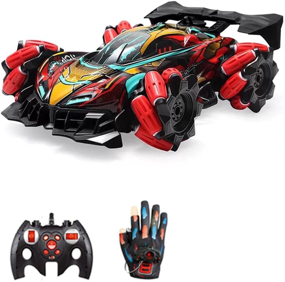 Voiture Télécommandée Tout-Terrain avec Gant Gestuel - Cascade 360°, Rotation et Drift | APEX RC