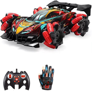 Voiture Télécommandée Tout-Terrain avec Gant Gestuel - Cascade 360°, Rotation et Drift | APEX RC