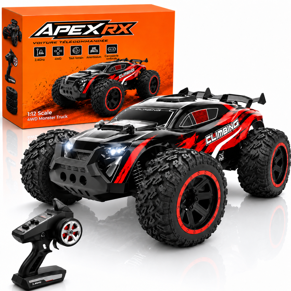 Voiture télécommandée 4x4 RC crawler tout terrain - rc-zone