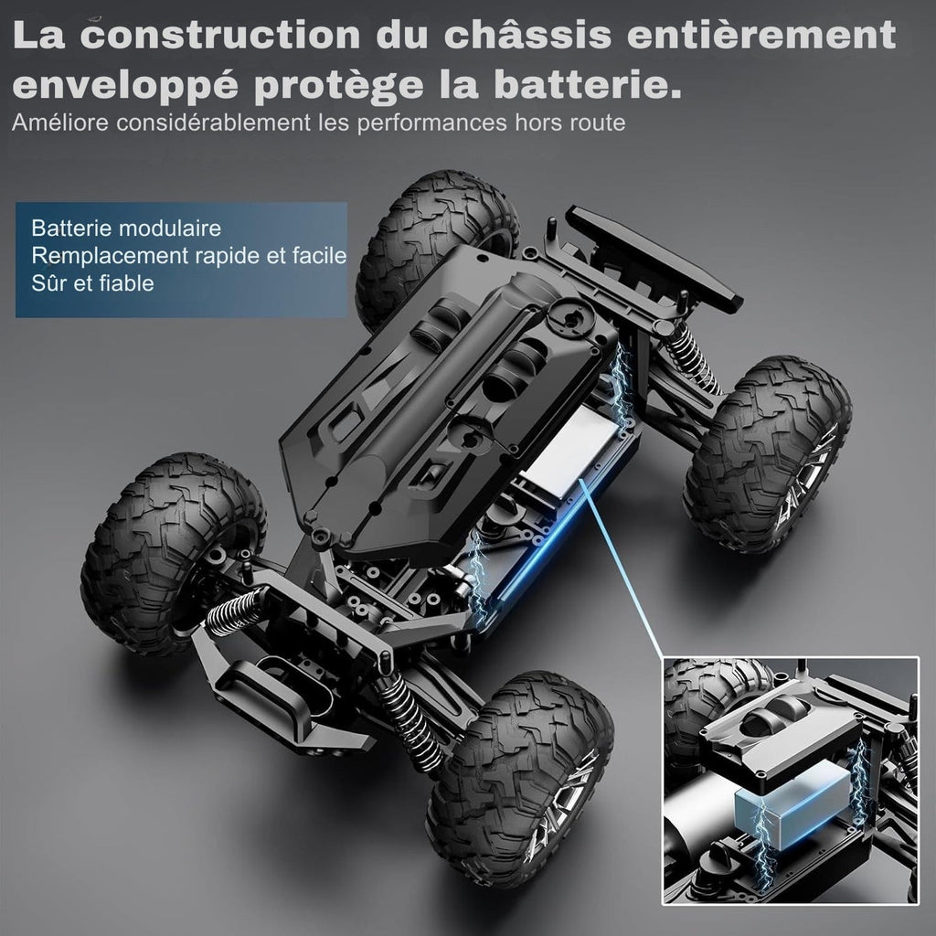 Voiture Télécommandée 4WD Rapide -Tout-Terrain Étanche & Puissante | APEX RC