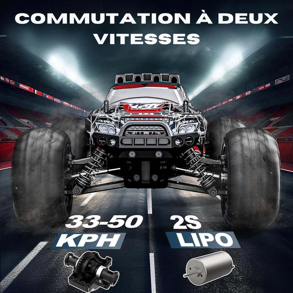 Voiture Télécommandée 4WD Rapide -Tout-Terrain Étanche & Puissante | APEX RC