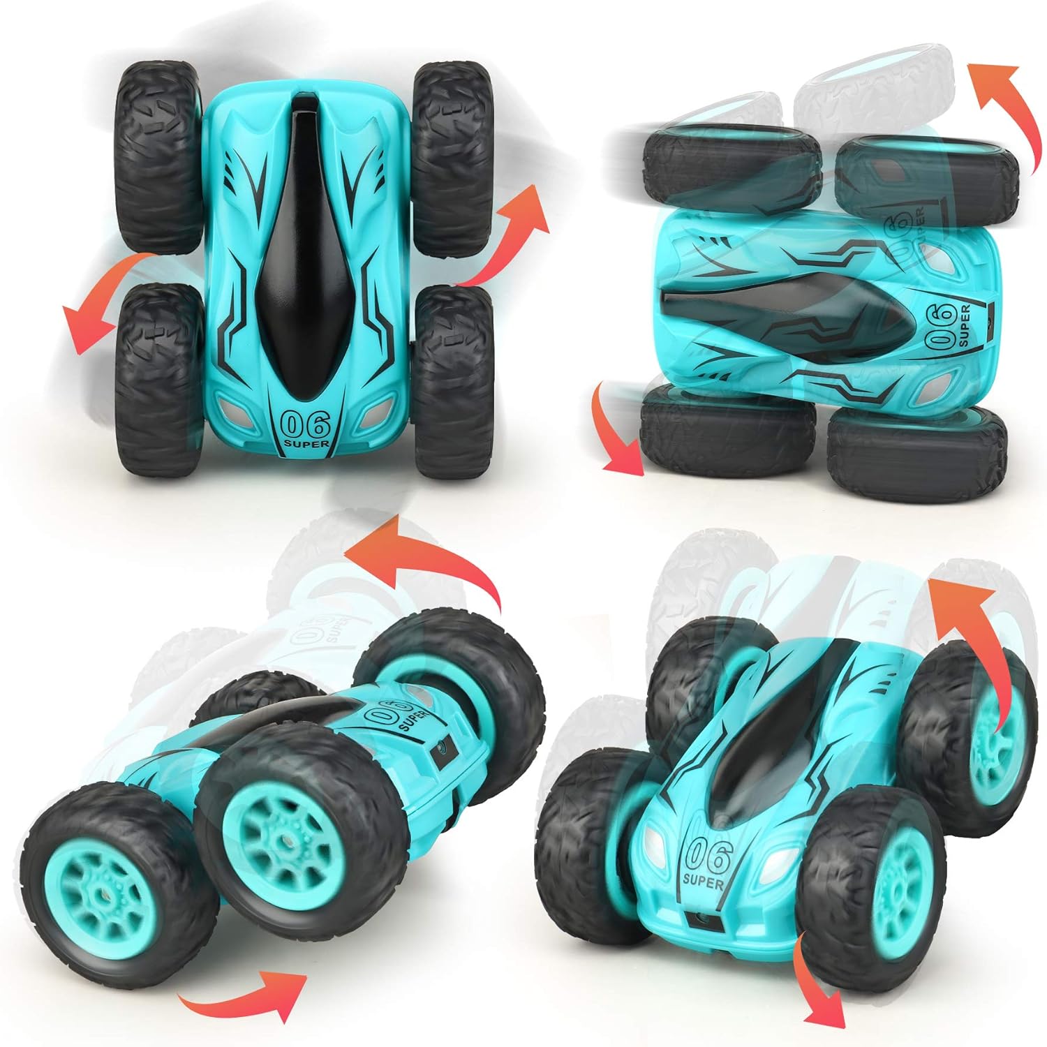 Voiture télécommandée enfant 2 ans tout-terrain avec lumières LED et contrôle facile | APEX RC Image