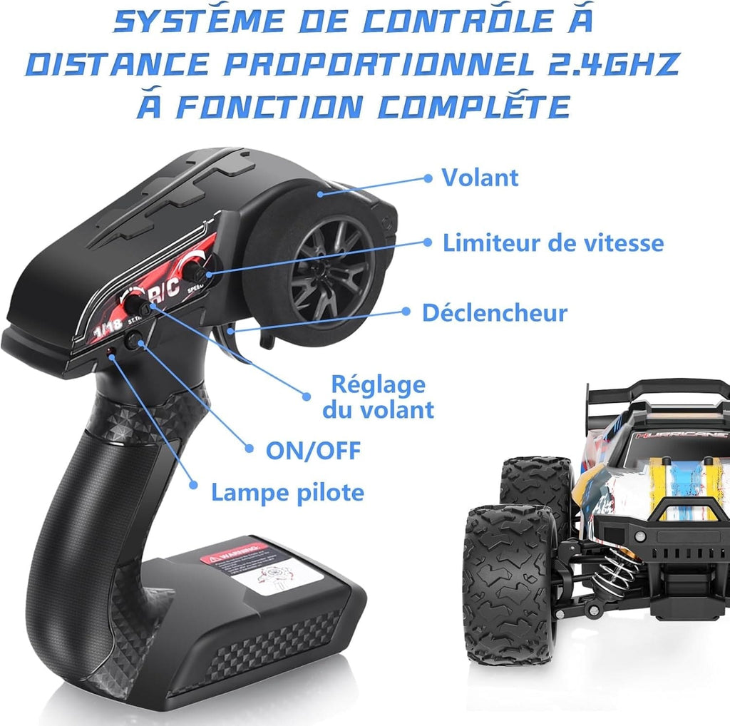Voiture Télécommandée 40 KM/H RC Voiture Radiocommandées, Tout Terrain | APEX RC